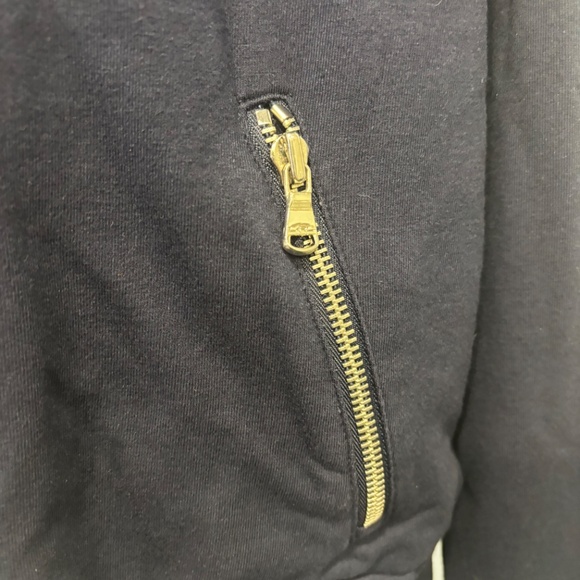 Lauren Ralph Lauren Full Zip Navy Nautical Womens M Boating Sweater Jacket - Picture 10 of 13